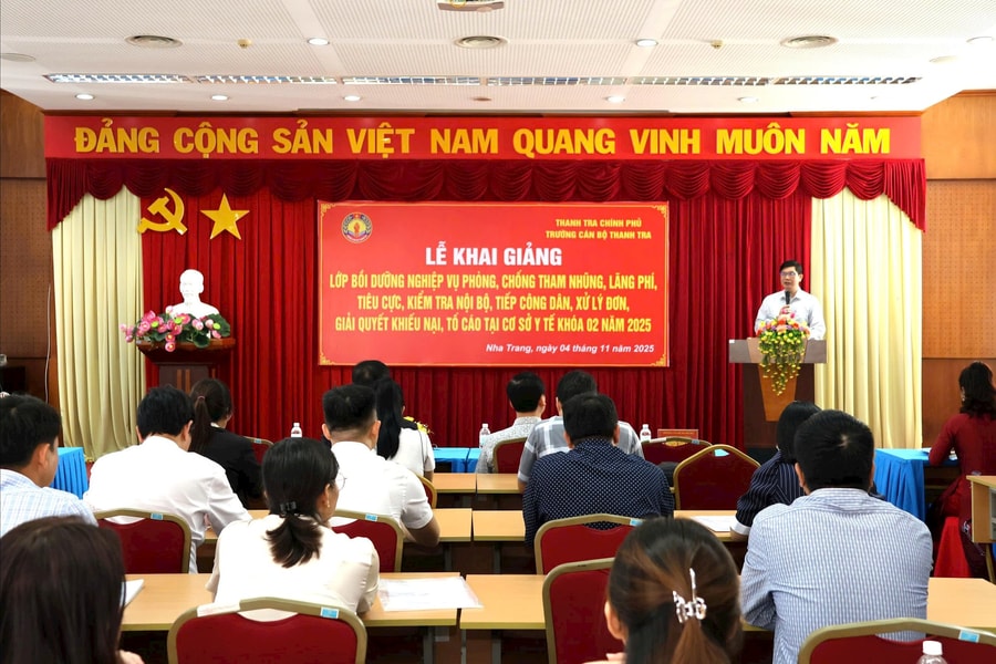 Triển khai lớp bồi dưỡng nghiệp vụ chuyên sâu thứ hai về phòng, chống tham nhũng, lãng phí, tiêu cực tại cơ sở y tế