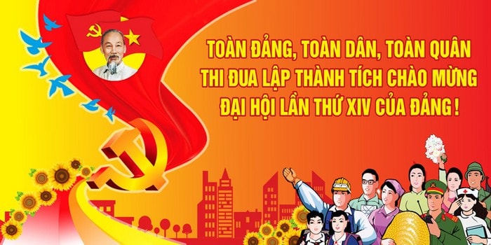 Quyết tâm thi đua lập thành tích chào mừng Đại hội lần thứ XIV của Đảng