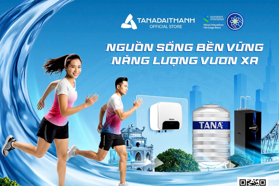 Đại tiệc sinh nhật 32 năm Tân Á Đại Thành: Trải nghiệm sống xanh với chi phí tối ưu tại Standard Chartered Marathon 2025