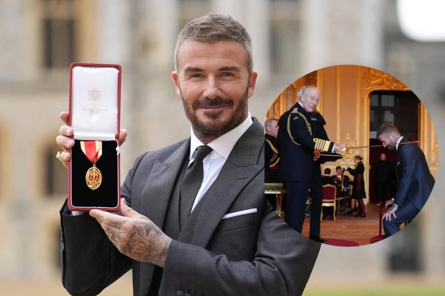 David Beckham trở thành Hiệp sĩ nước Anh