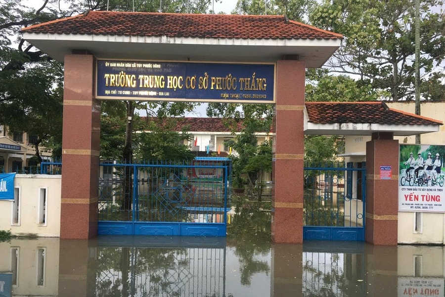 Gia Lai cho học sinh nghỉ học tránh bão Kalmaegi, sẵn sàng sử dụng trường làm nơi sơ tán dân