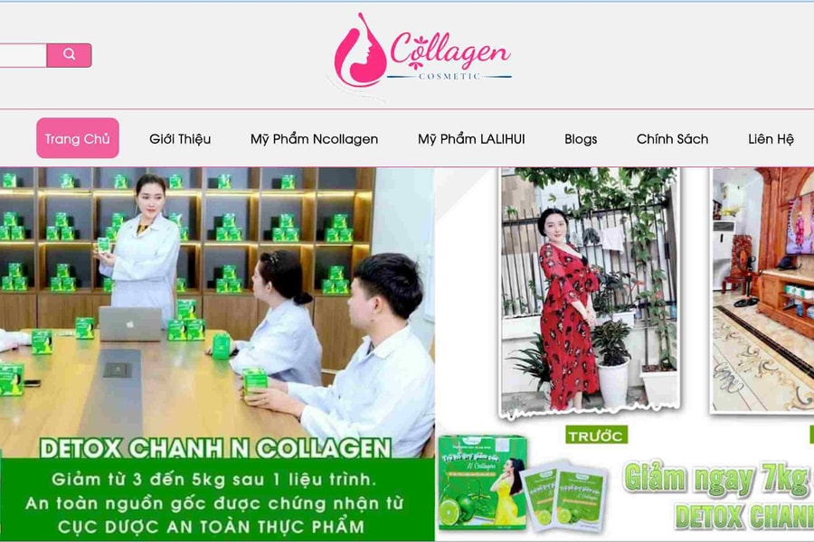 Sản phẩm Ngân Collagen vẫn bán tràn lan bất chấp cảnh báo từ Bộ Y tế
