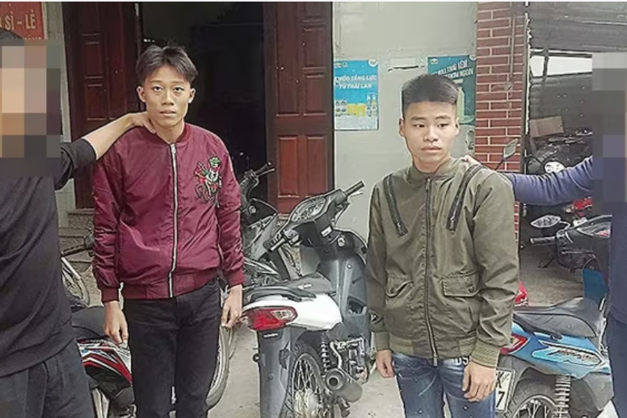 Bắt giữ 2 đối tượng mang theo hung khí cướp xe máy trên cao tốc Hà Nội - Bắc Giang