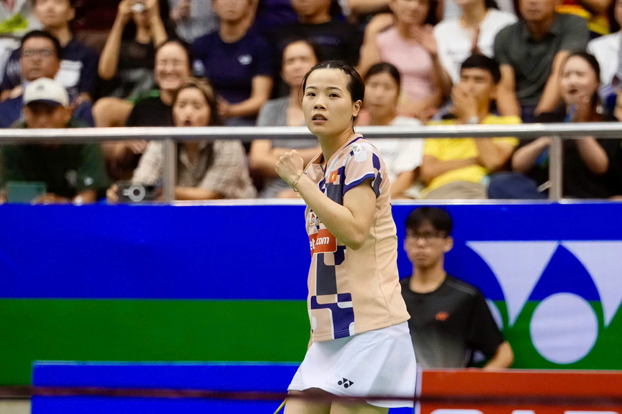 Nguyễn Thuỳ Linh vào bán kết Giải cầu lông Hàn Quốc Masters 2025