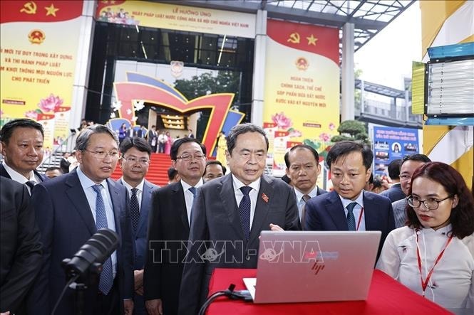 Chủ tịch Quốc hội dự Lễ hưởng ứng Ngày Pháp luật Việt Nam năm 2025