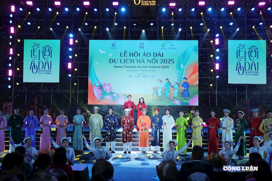 Khai mạc Lễ hội Áo dài Du lịch Hà Nội 2025: Tinh hoa di sản hội tụ