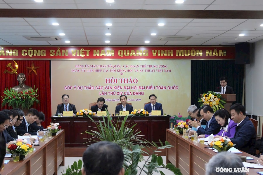 Đội ngũ trí thức khoa học – công nghệ phát huy vai trò tiên phong trong góp ý Văn kiện Đại hội XIV của Đảng