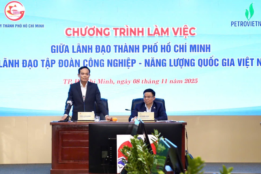 Petrovietnam/Vietsovpetro khánh thành giàn đầu giếng BK-24 chào mừng Đại hội Đảng toàn quốc lần thứ XIV