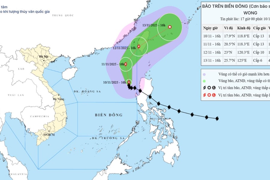 Ninh Bình chỉ đạo ứng phó với bão số 14 (bão Fung Wong)