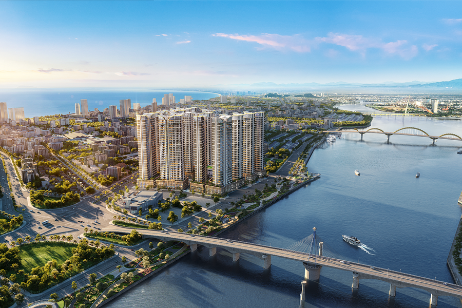 Khu cảnh quan bờ Đông sông Hàn nâng tầm không gian sống tại Capital Square