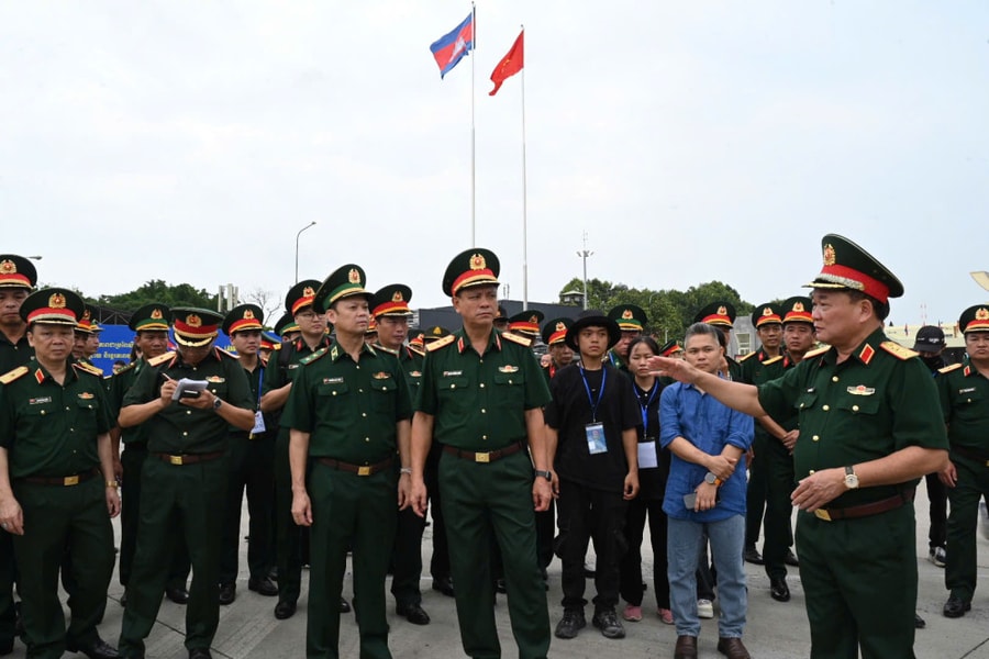 Bộ Quốc phòng tổng duyệt Giao lưu quốc phòng biên giới Việt Nam-Campuchia lần thứ hai
