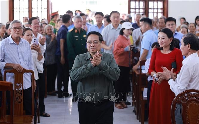 Thủ tướng Phạm Minh Chính dự Ngày hội đại đoàn kết dân tộc tại tỉnh Gia Lai