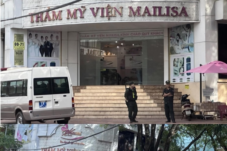 Cảnh sát xuất hiện tại trụ sở Mailisa ở các tỉnh thành