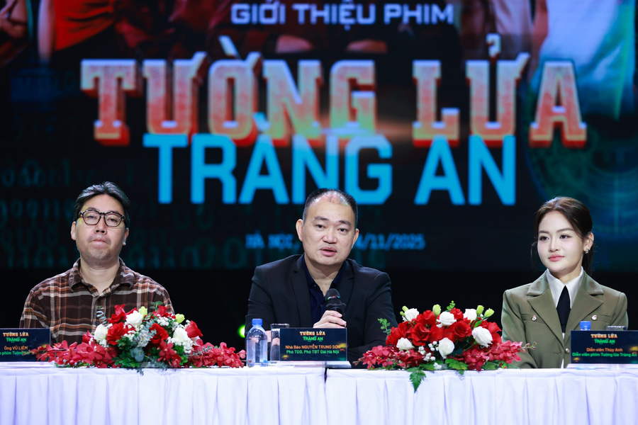 'Tường lửa Tràng An' - loạt phim truyền hình đầu tiên về tội phạm mạng