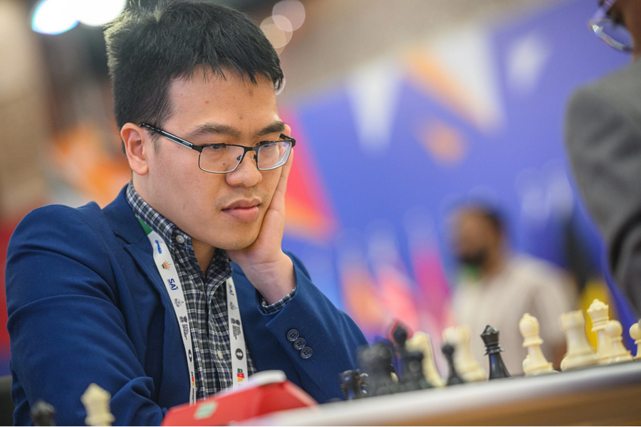 Lê Quang Liêm chia điểm với Donchenko ở vòng 5 World Cup cờ vua 2025