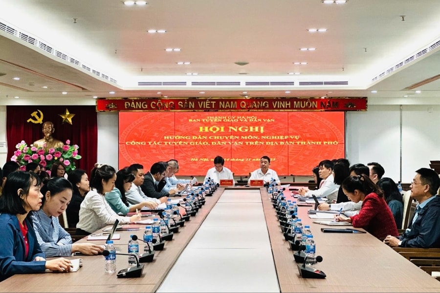 Hà Nội tập trung nâng cao chất lượng công tác tuyên giáo, dân vận