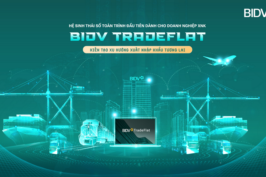 BIDV TradeFlat - giải pháp để doanh nghiệp xuất nhập khẩu bứt phá