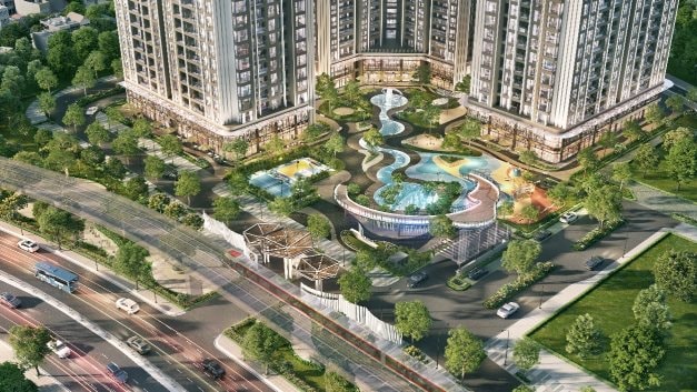 Cảnh quan nước trong thiết kế không gian: Từ yếu tố thẩm mỹ đến biểu tượng định danh