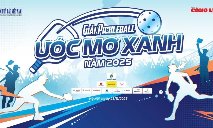 Giải 'Pickleball Ước mơ xanh 2025' quy tụ gần 200 VĐV, hứa hẹn hấp dẫn và giàu ý nghĩa