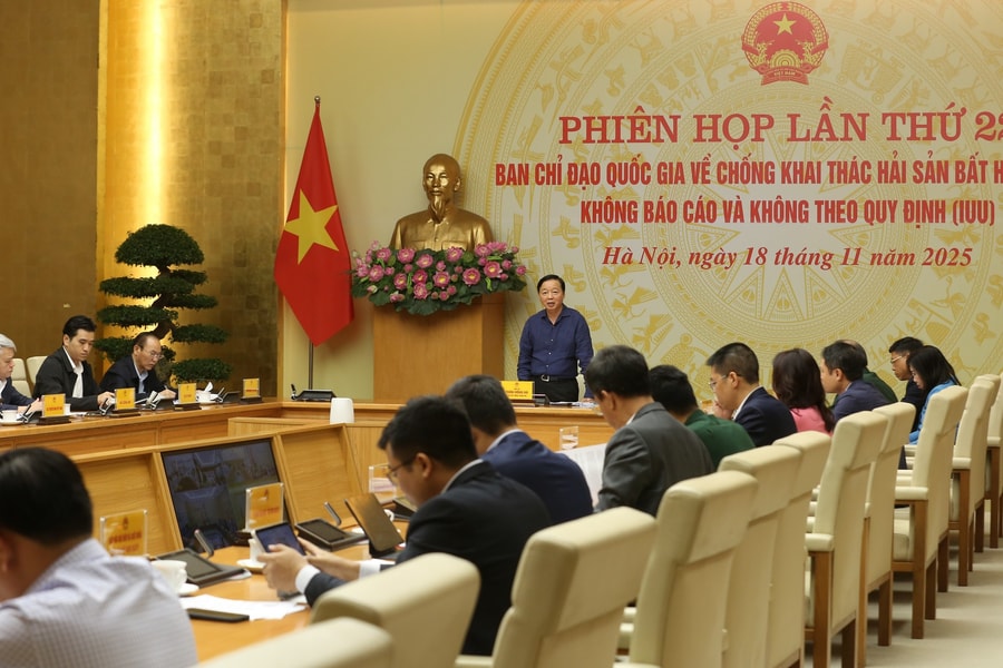 Giao Thanh tra Chính phủ rà soát toàn diện pháp lý chống IUU, xử lý dứt điểm 100% trường hợp tồn đọng