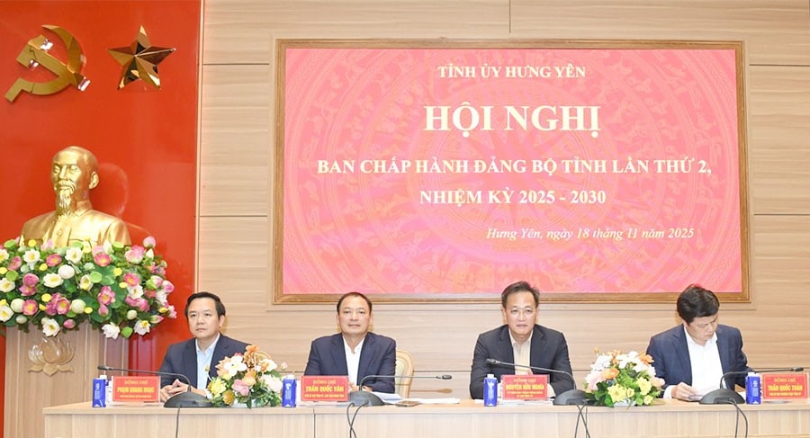 Hưng Yên: Thông qua nhiều nội dung quan trọng tại hội nghị Ban Chấp hành Đảng bộ tỉnh lần thứ 2