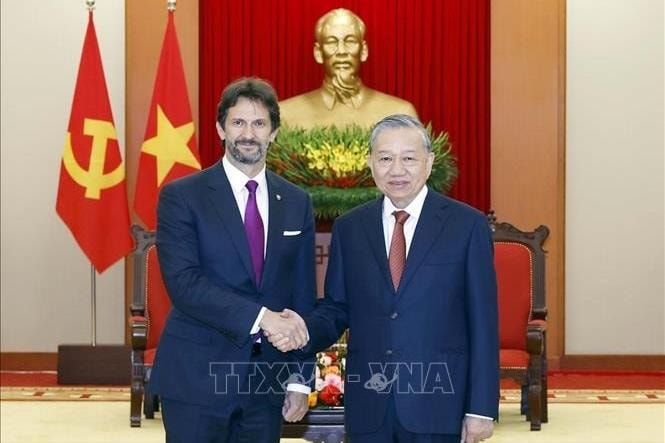 Tổng Bí thư Tô Lâm tiếp Phó Thủ tướng, Bộ trưởng Quốc phòng Slovakia