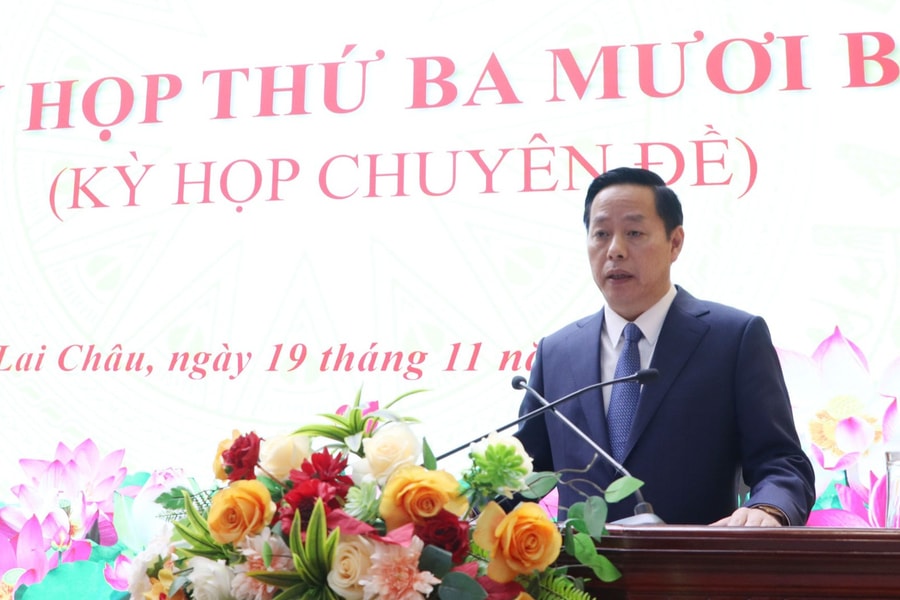 Ông Hà Quang Trung được bầu giữ chức Chủ tịch UBND tỉnh Lai Châu