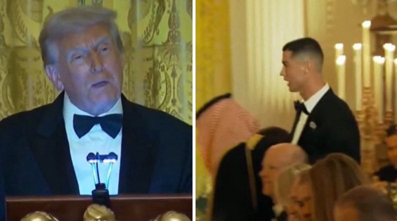 Ronaldo và Musk dự tiệc với Tổng thống Trump và Thái tử Ả Rập Xê Út